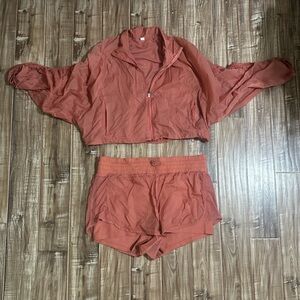 Old Navy Rust Activewear Set